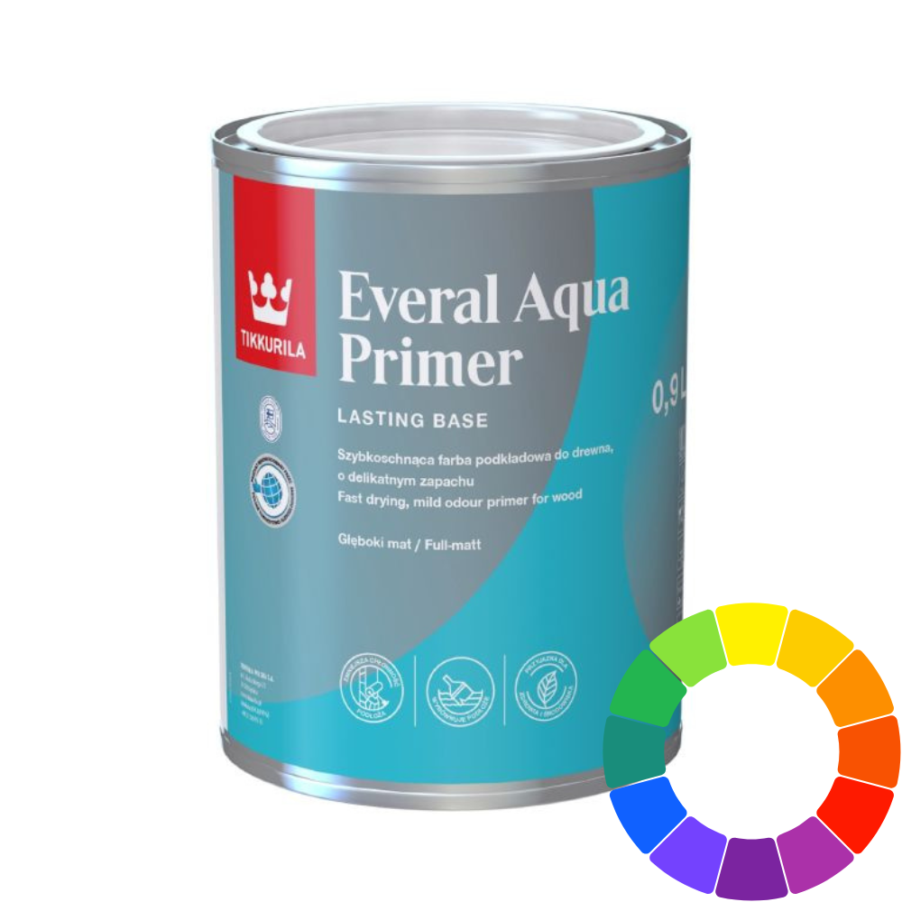 Tikkurila Everal Aqua primer - 1 Litre