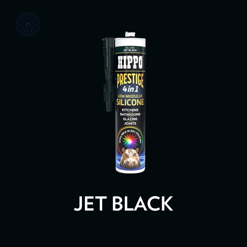 Jet Black - Coloured Silicone Sealant - HIPPO