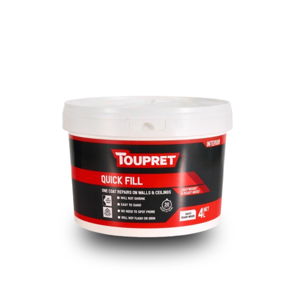 4 Litre Toupret Quick Fill Lightweight Filler