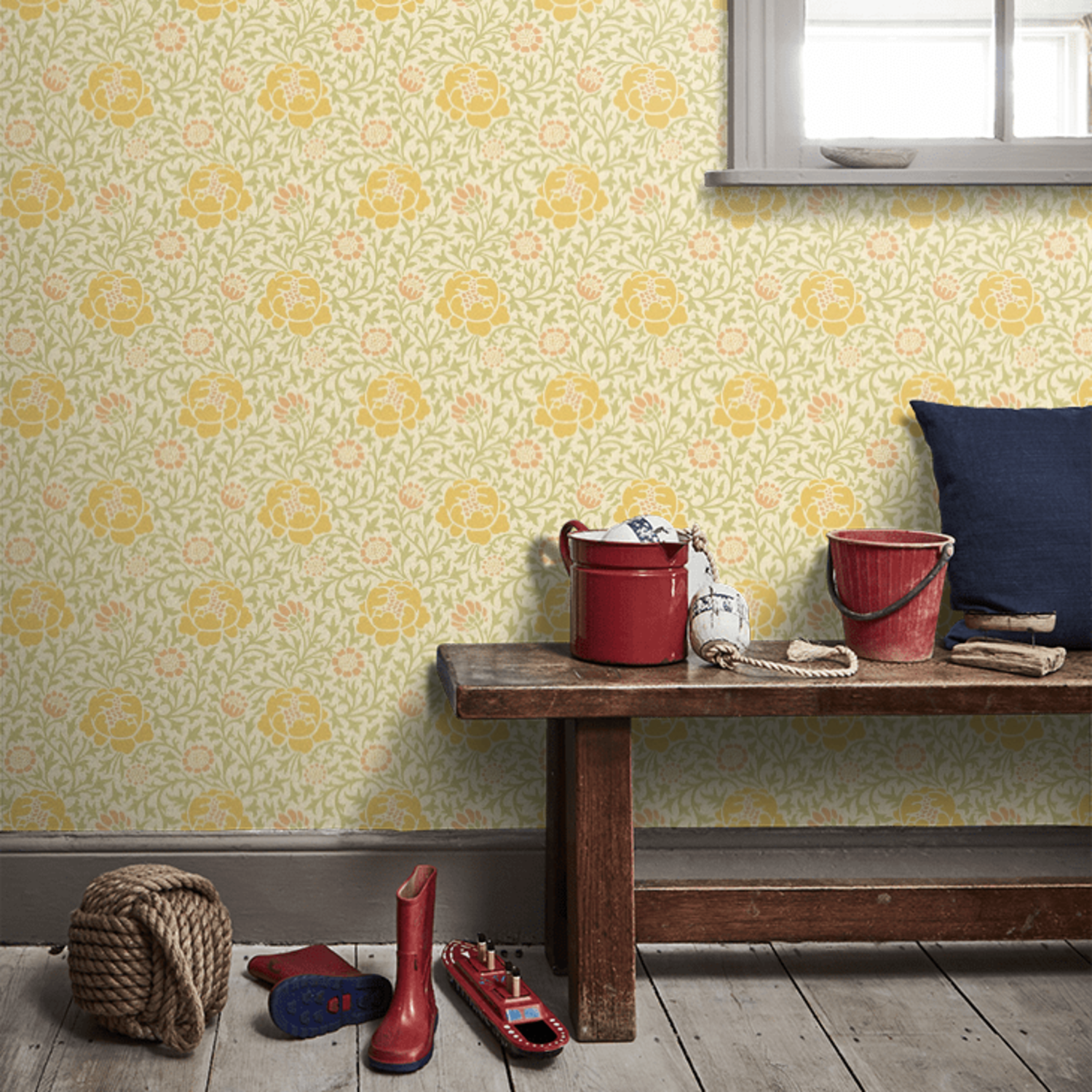 Little Greene - Lansdowne Walk - Pollen - Wallpaper