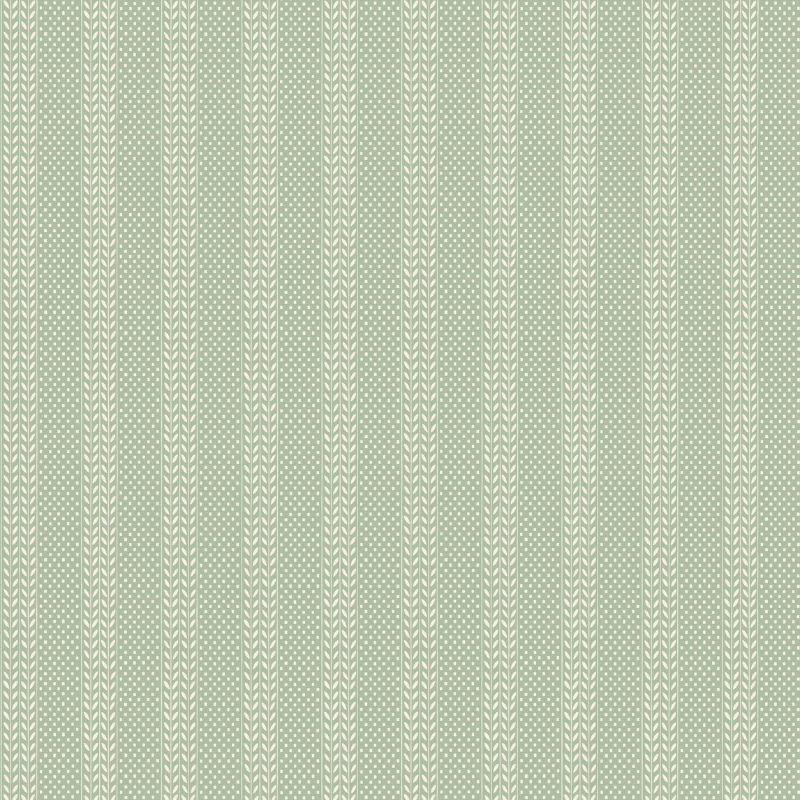 Farrow and Ball Polka Sprig 1085 - Wallpaper