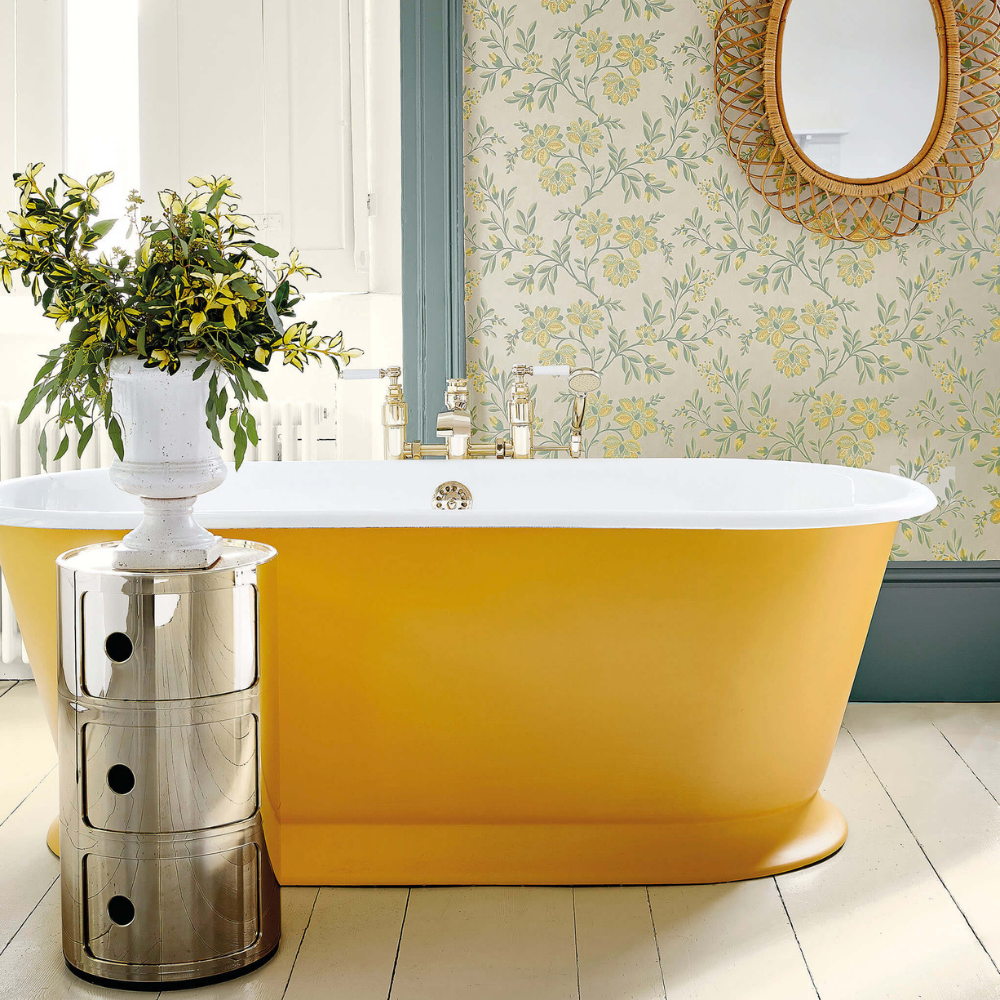 Little Greene - Stitch - Highland - Wallpaper