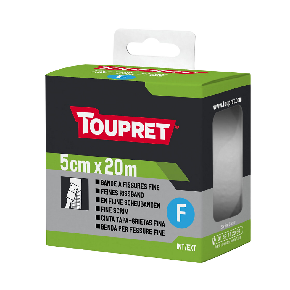 Toupret Fine Scrim Tape - 5cm x20m