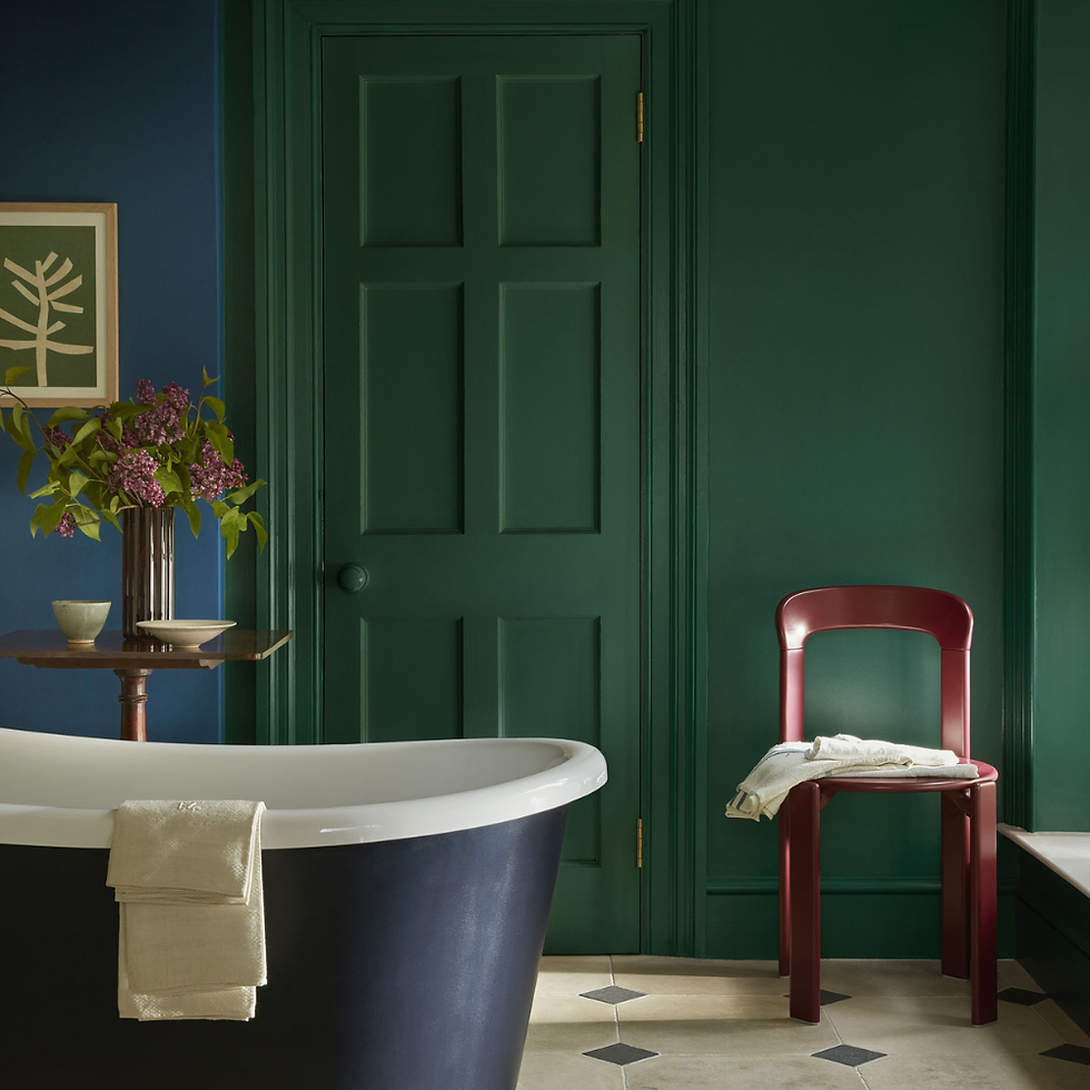 Thumbnail: Little Greene Mid Azure Green 96