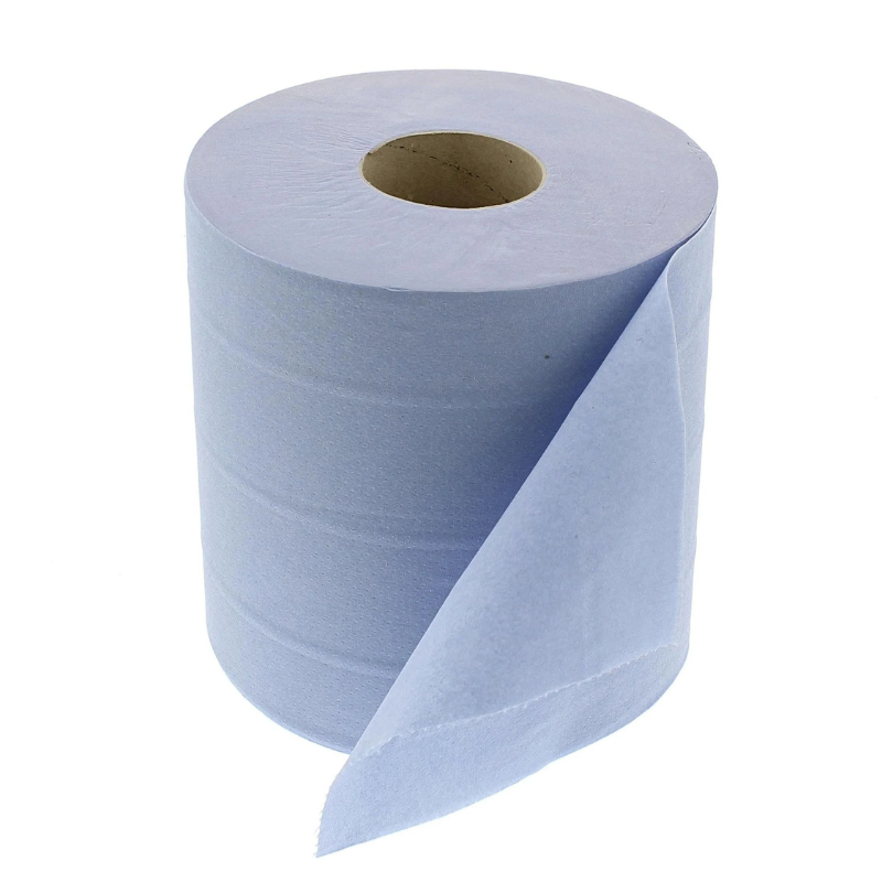 Blue Roll - Premium Embossed 2-Ply (150mm Length)