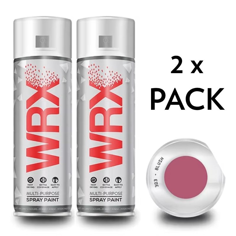 2x WRX BLUSH 303 SPRAY PAINT - 400ml