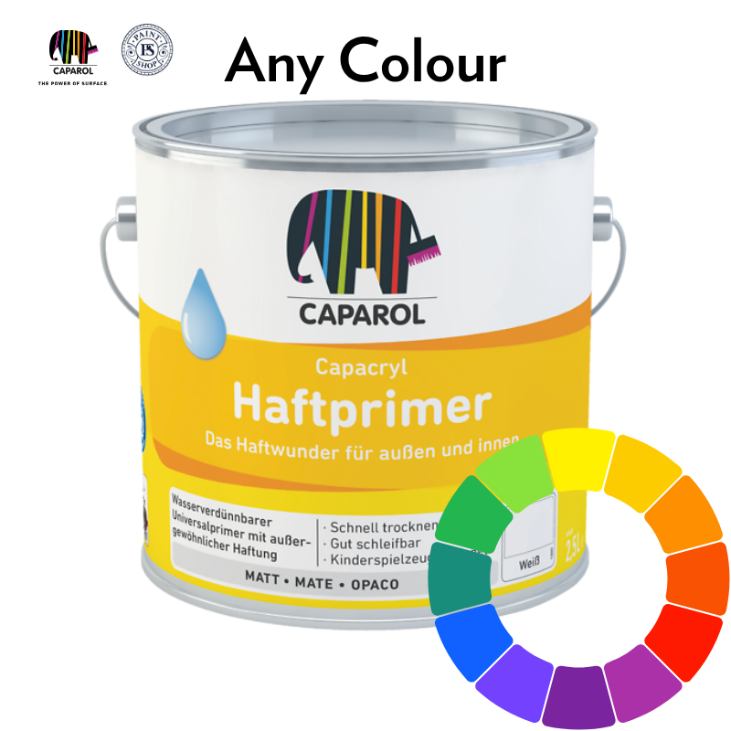 Caparol Haftprimer 2.5 Litres - tinted - colour matched