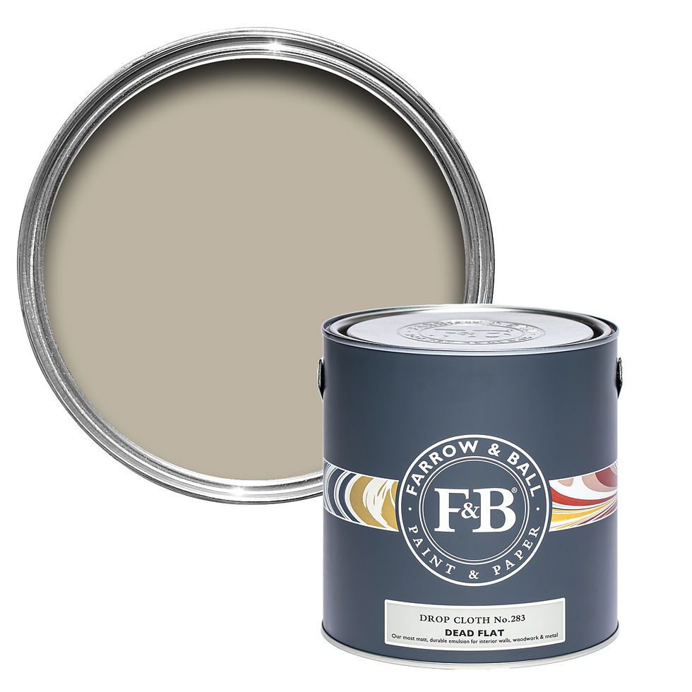 Thumbnail: Farrow and Ball Drop Cloth No. 283 Dead Flat