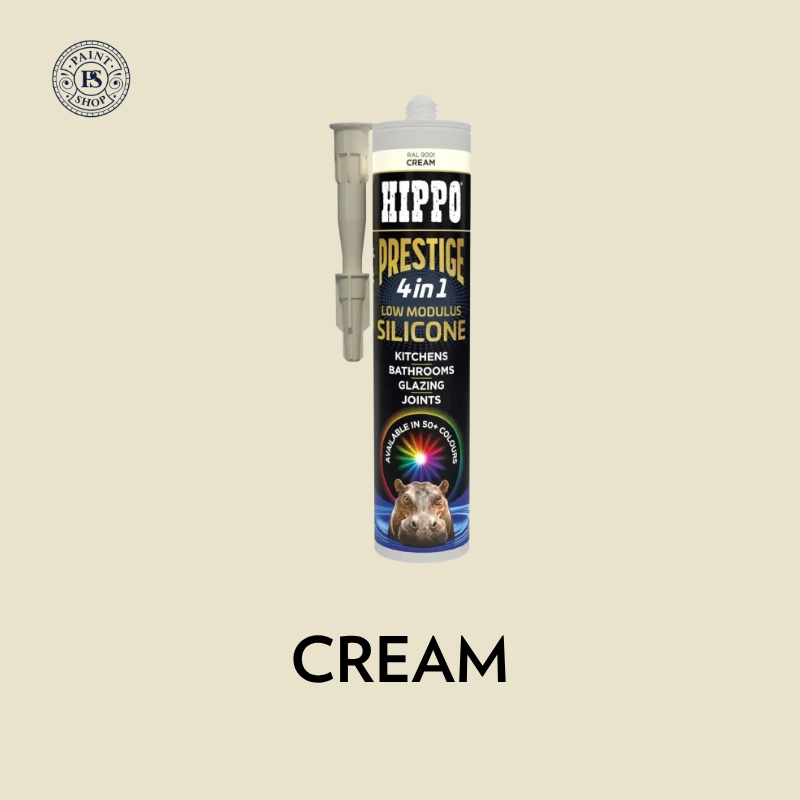 Cream - Coloured Silicone Sealant - HIPPO