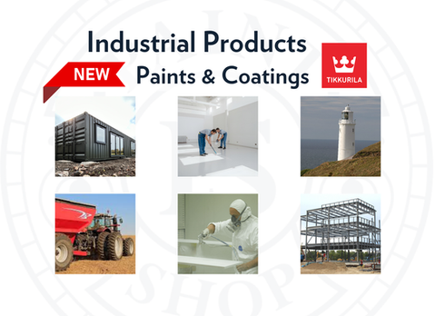 Industrial paints and coatings suppliers. Paints for steelwork, floors, spray booths and much more.