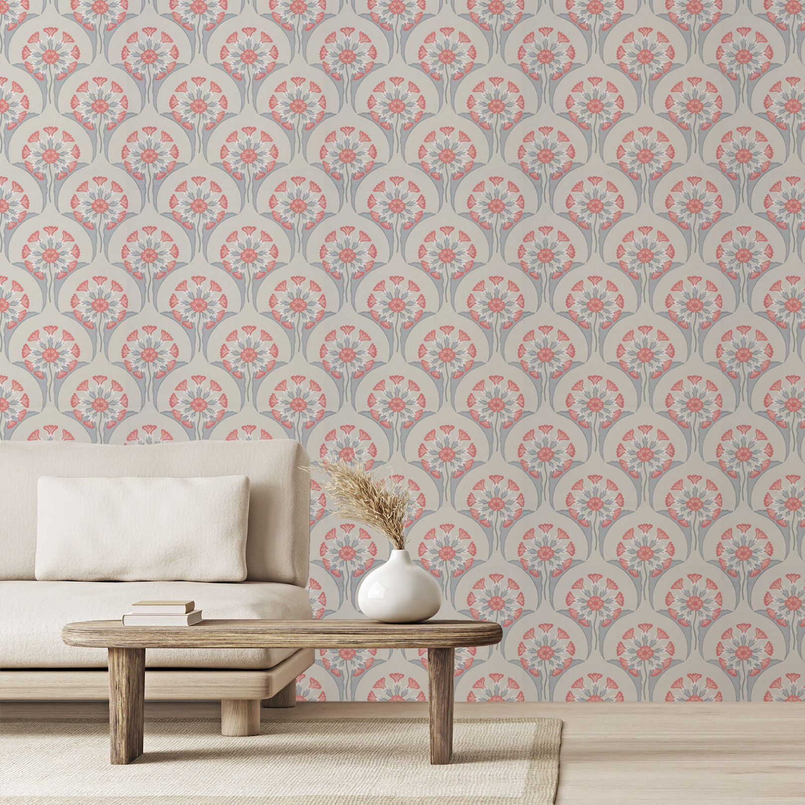 Little Greene - Hencroft - Bone China - Wallpaper
