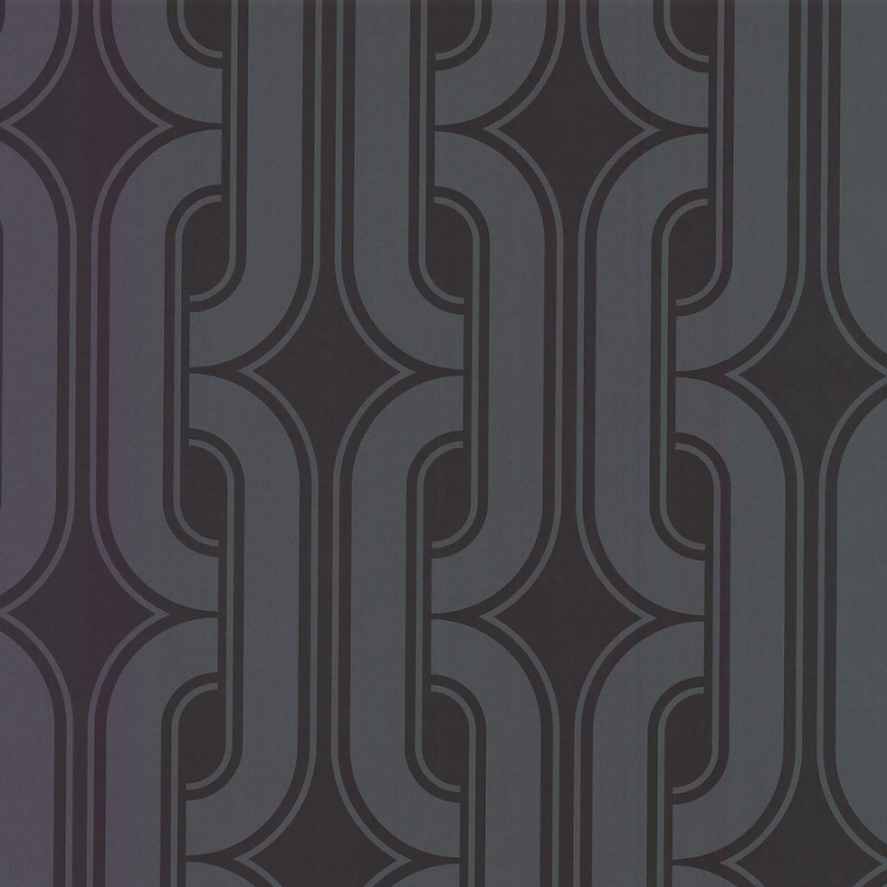 Little Greene - Lavaliers - Cinder - Wallpaper