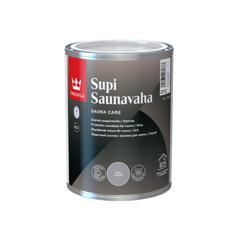 Tikkurila Supi Saunavaha Sauna Wax - 1 litre