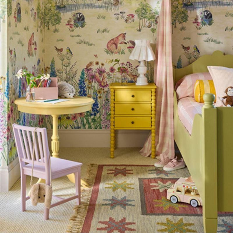 Little Greene - Potter's Woodland - Spring - Wallpaper