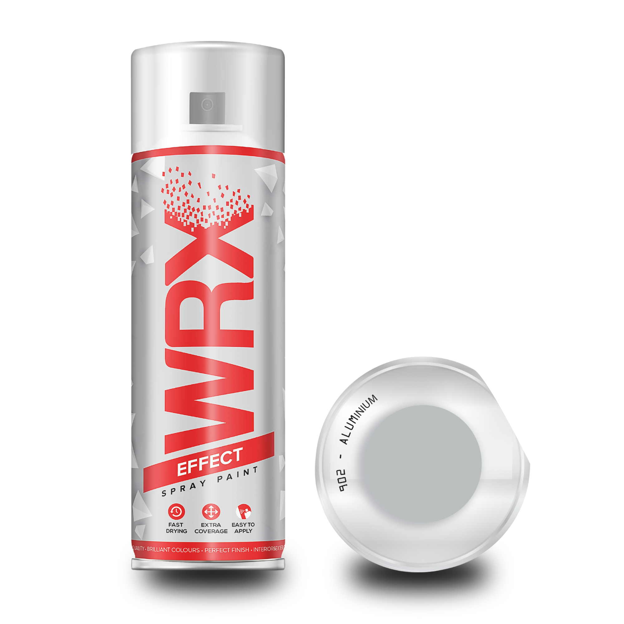 ALUMINIUM SPRAY PAINT - 400ml. WRX SPRAY PAINT. AEROSOL SPRAY