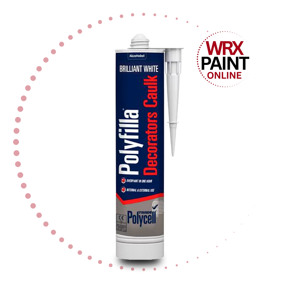 Polycell Trade Polyfilla Decorators Caulk 380ml WHITE