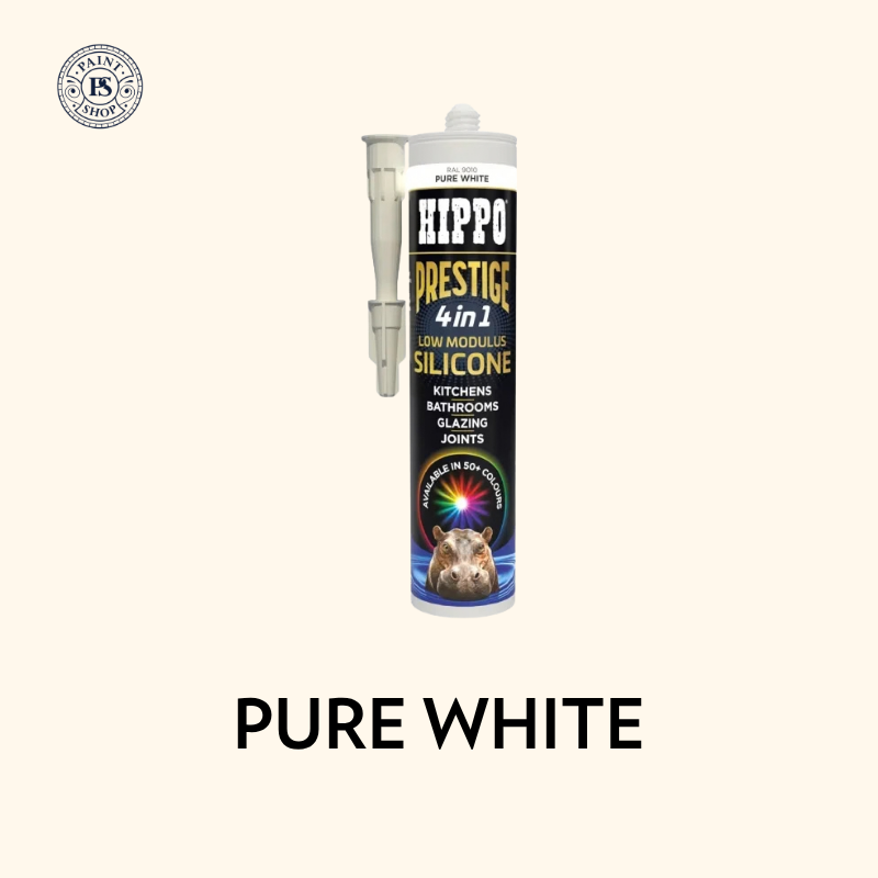 Pure White - Coloured Silicone Sealant - HIPPO