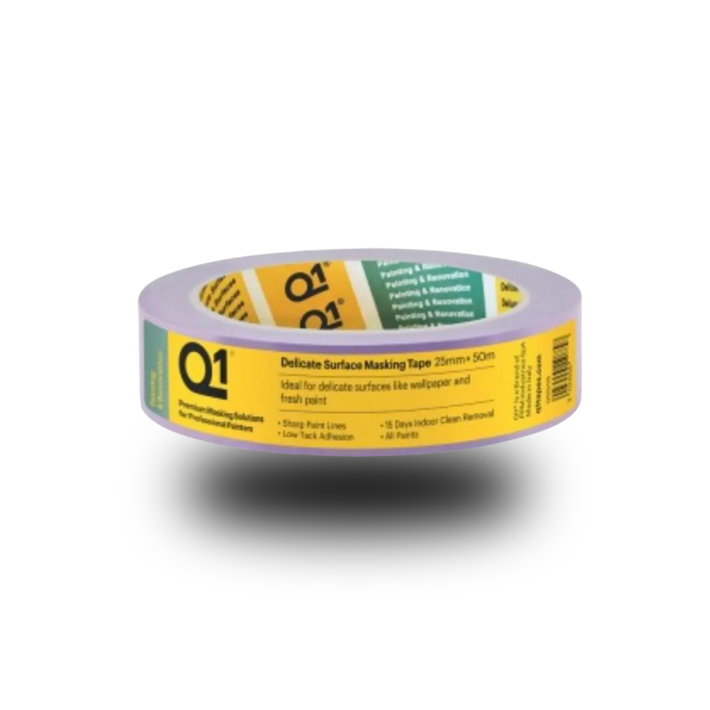 Q1 Delicate Surface Masking Tape 1″ (Purple)