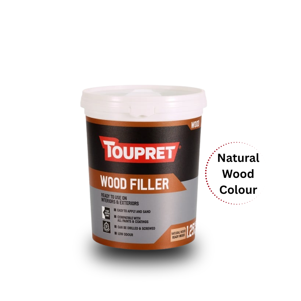 Toupret Wood Filler 1.25kg Natural Wood Colour