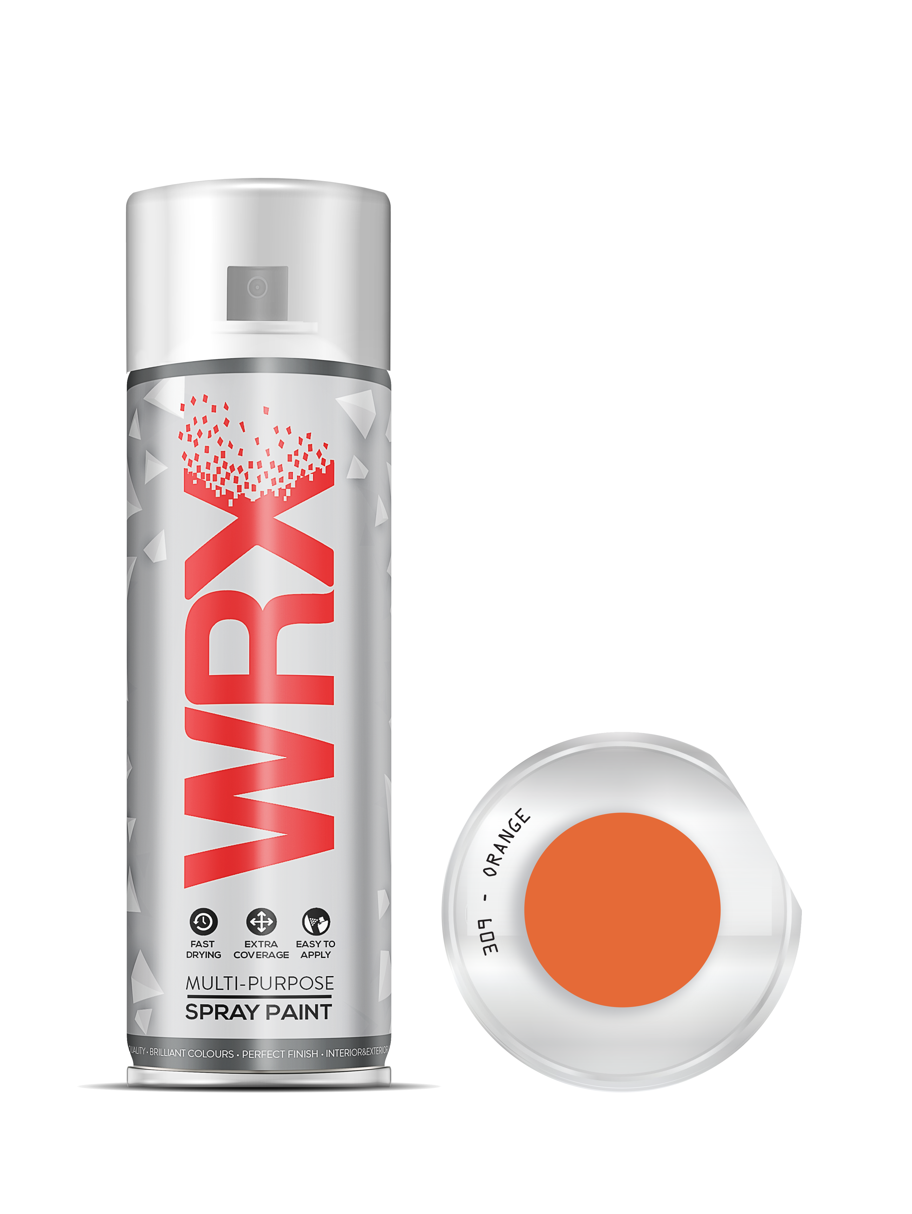 WRX ORANGE 309 SPRAY PAINT - 400ml