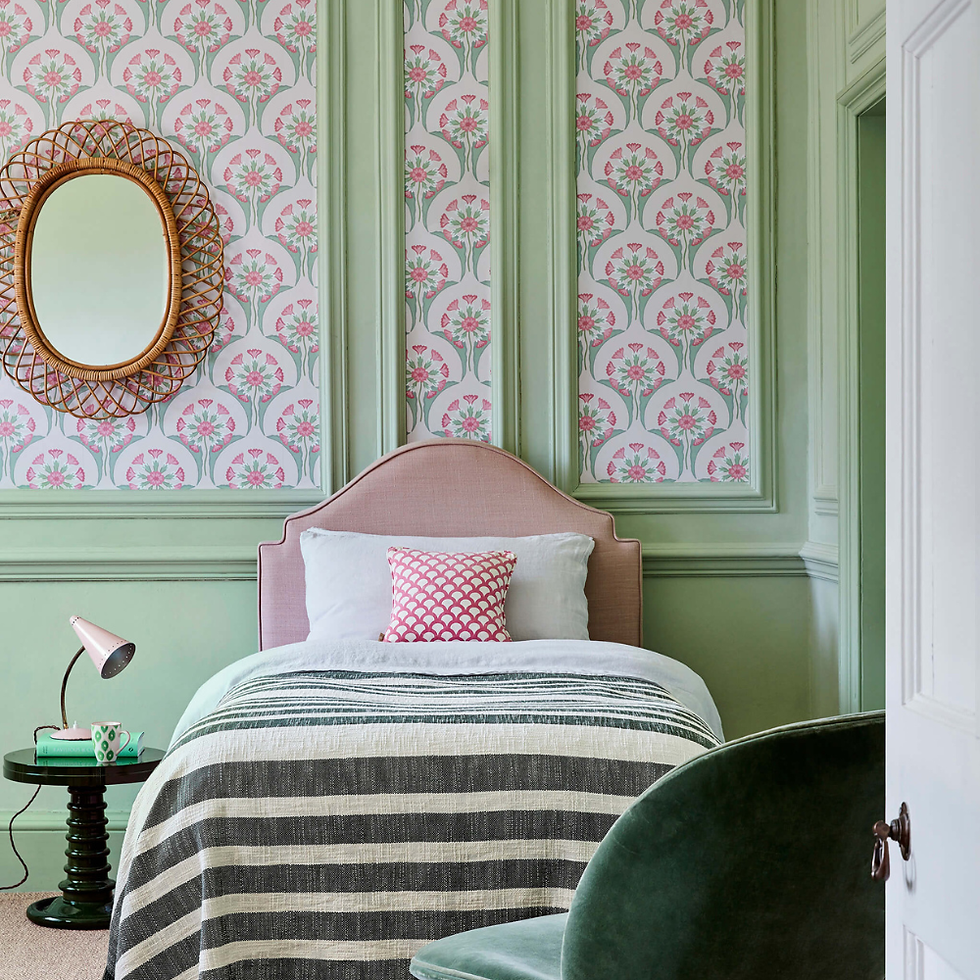 Thumbnail: Little Greene Pea Green 91