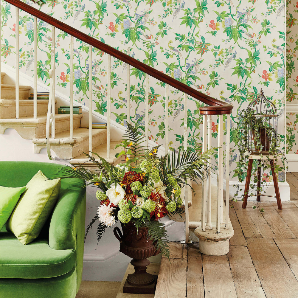 Little Greene - Paradise - Feather - Wallpaper