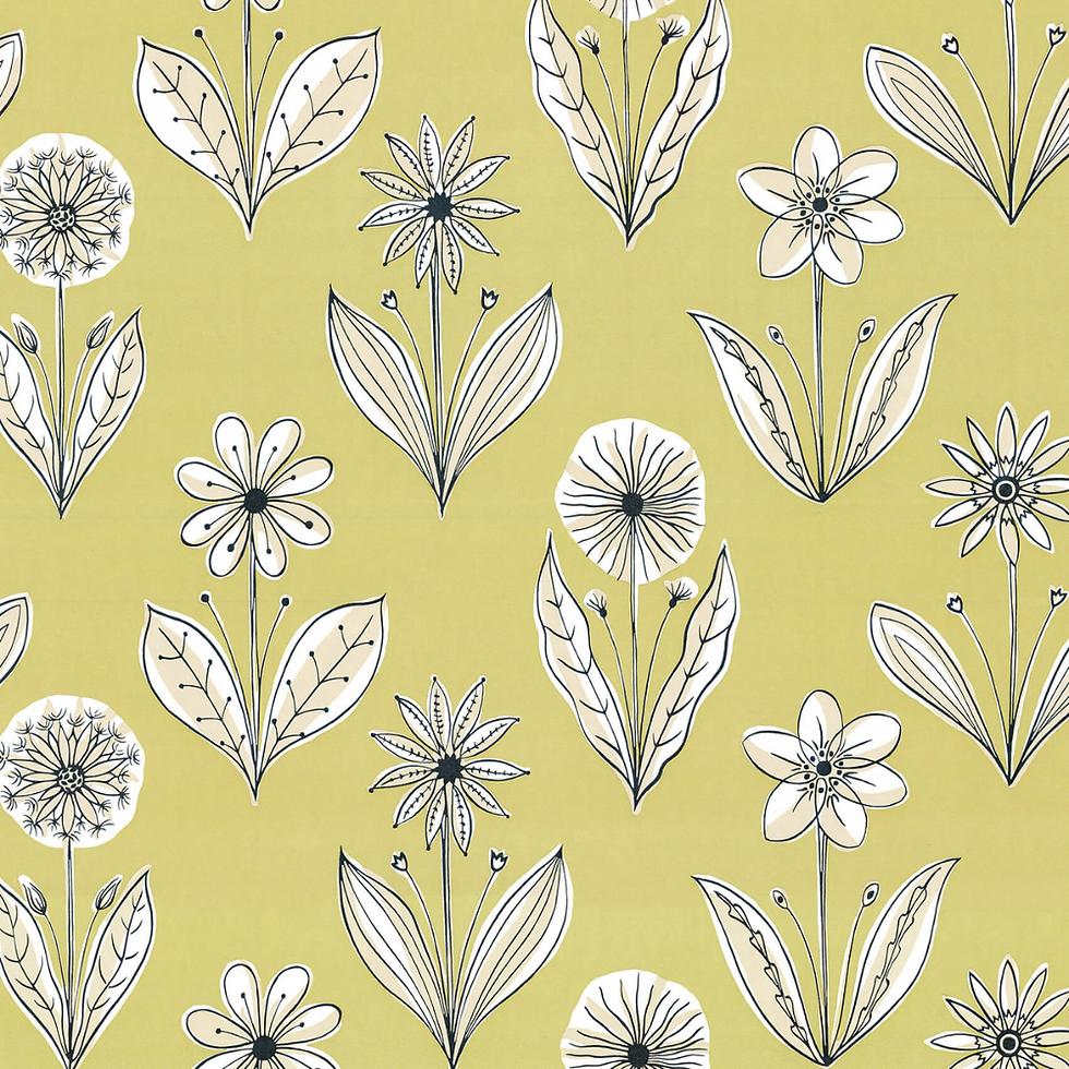 Thumbnail: Little Greene - Florette - Acid Drop - Wallpaper