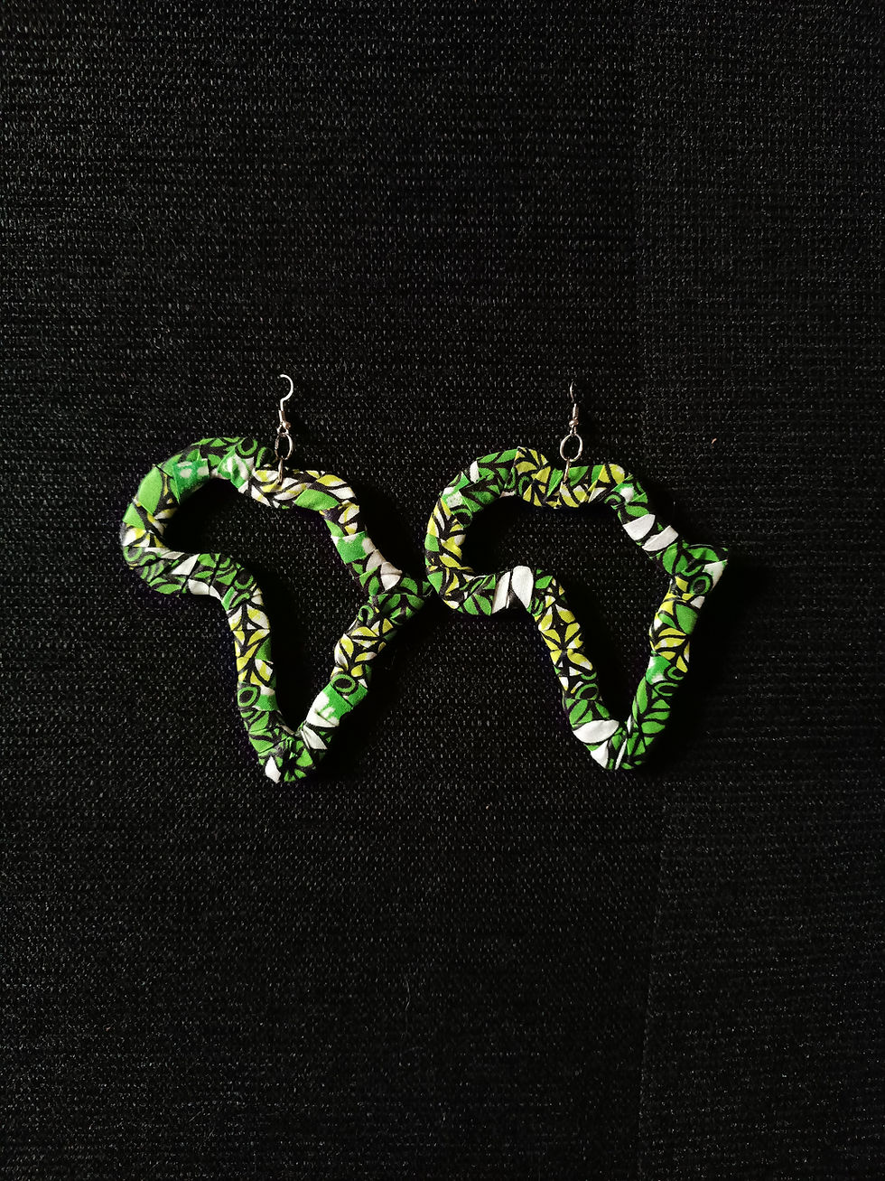 Thumbnail: Map of Africa Earrings