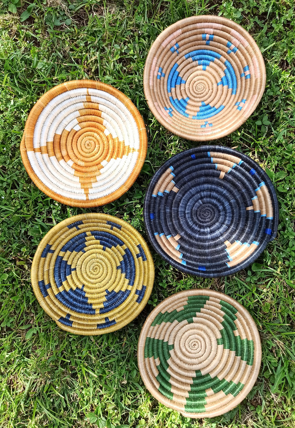 Thumbnail: Colourful Wall Baskets