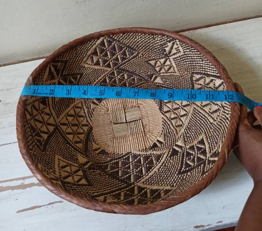 Thumbnail: African Woven Baskets - Bread Basket