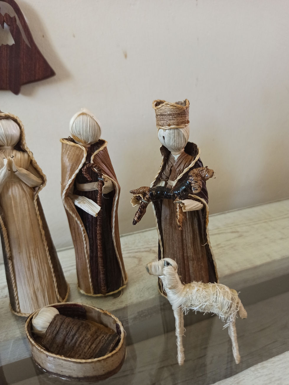 Miniaturbild: Nativity Set Banana Leaves