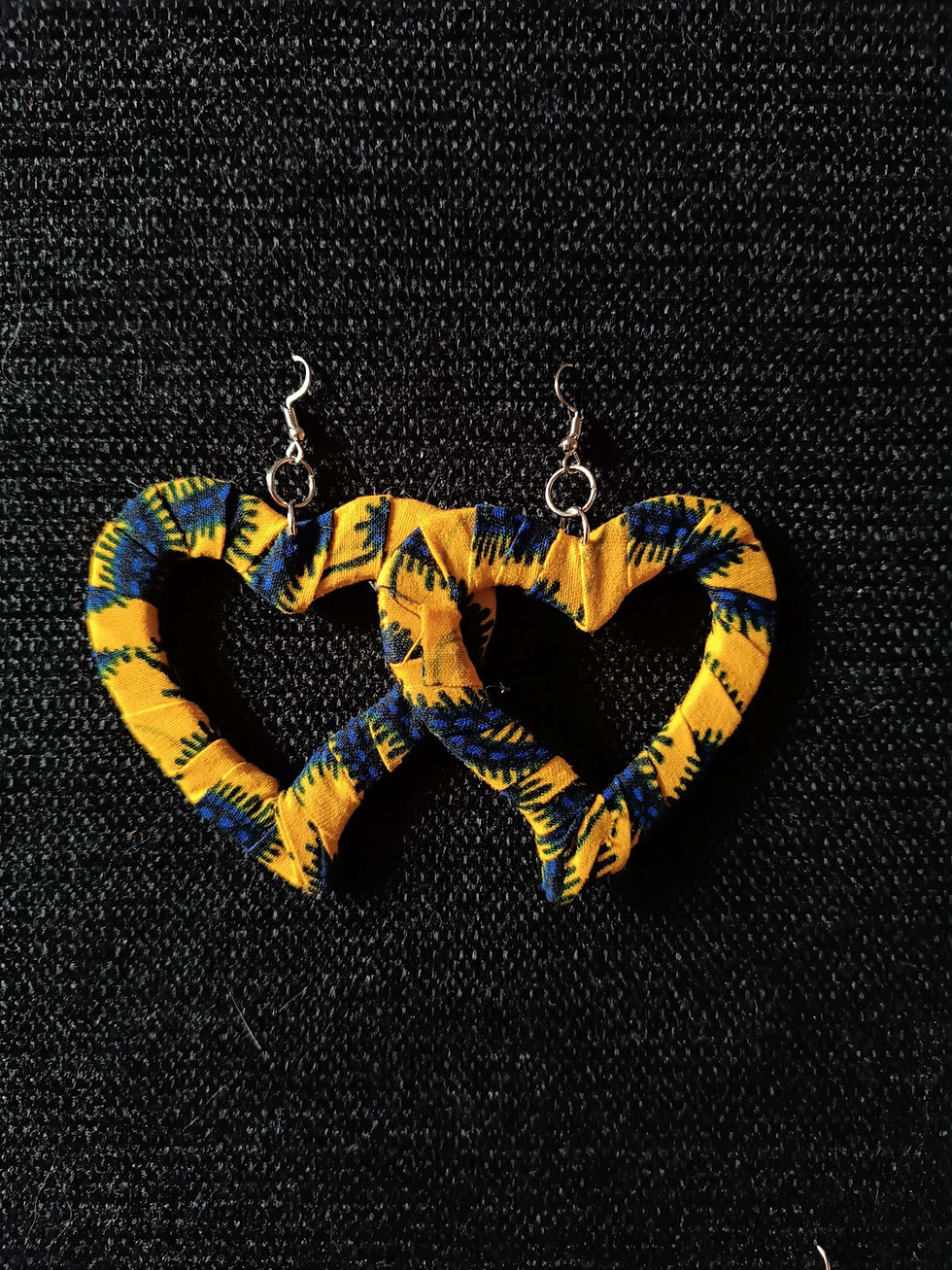 Thumbnail: Love heart Earrings 