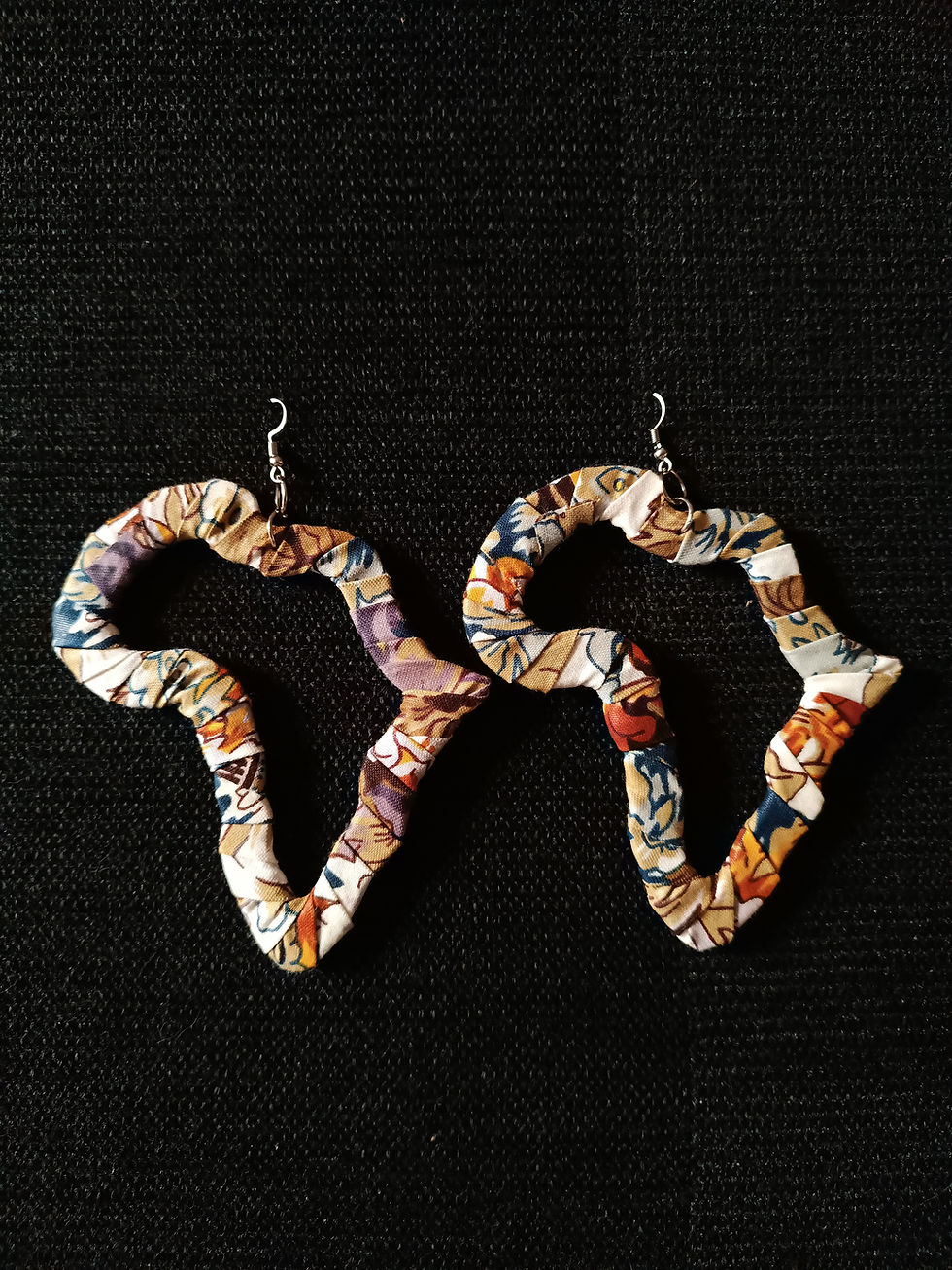 Miniatura: Map of Africa Earrings