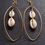サムネイル： Cowrie Shell Earrings – Boho African Handmade Jewelry from Kenya