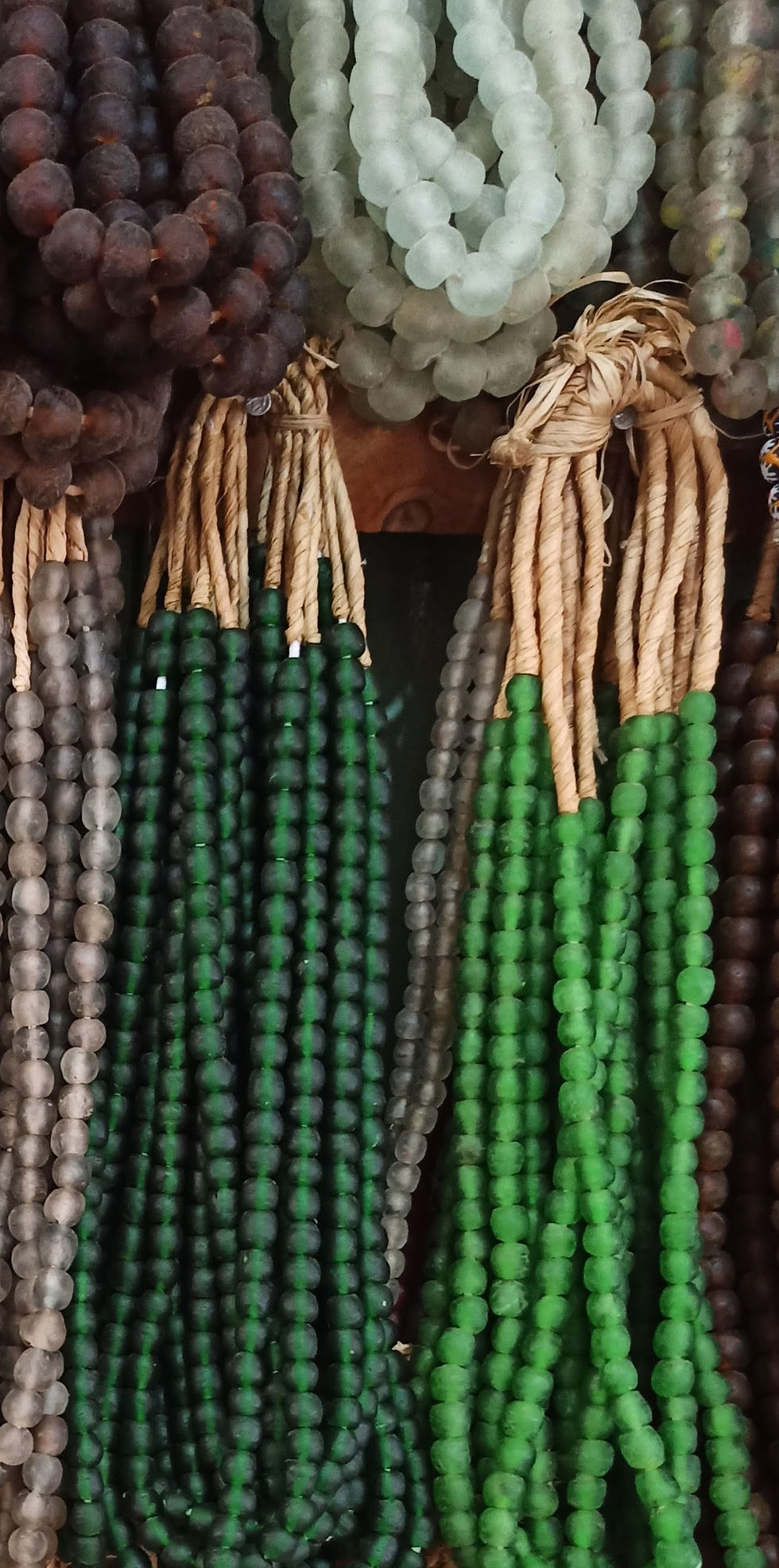 縮圖：Recycled Glass Beads, African Glass Beads