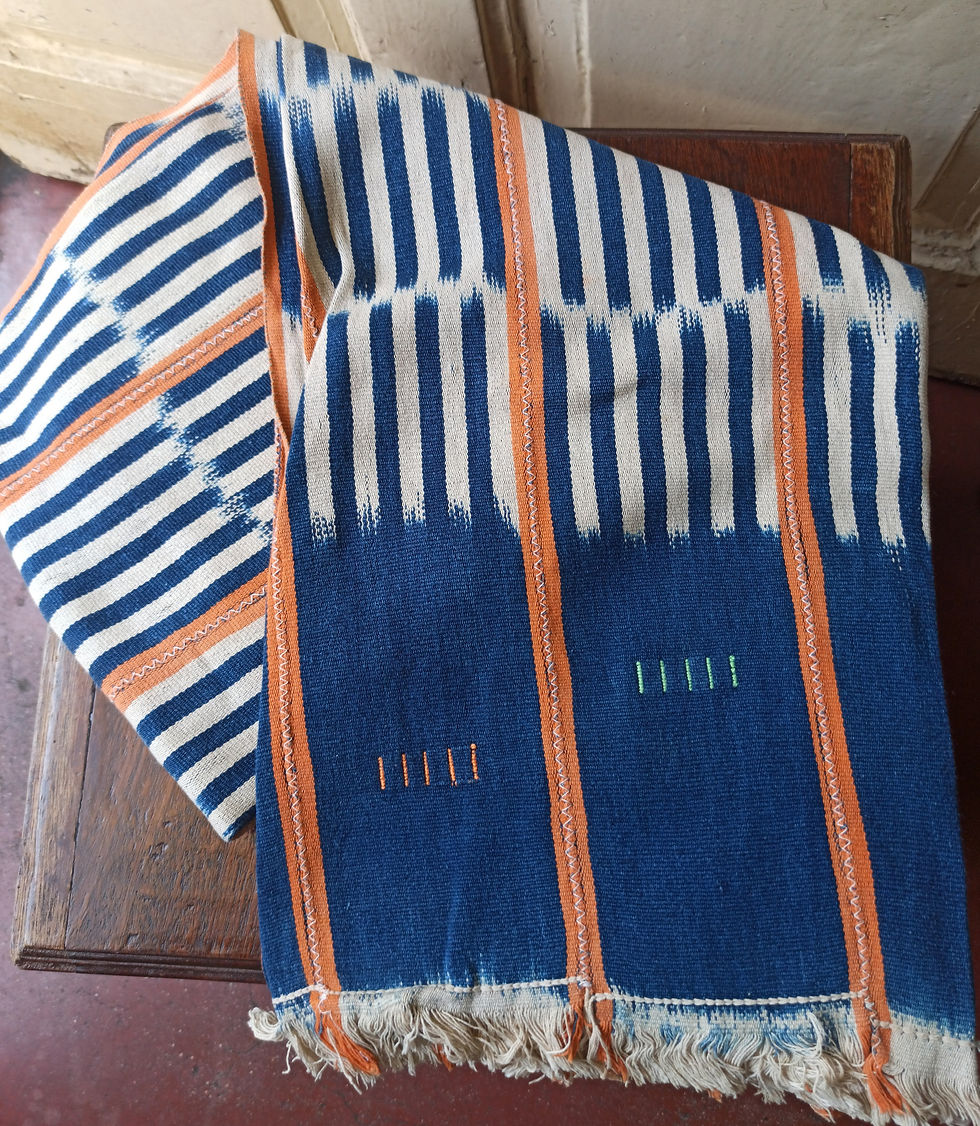 Miniatura: Pagne baoulé Cloth African Decorative Cloth