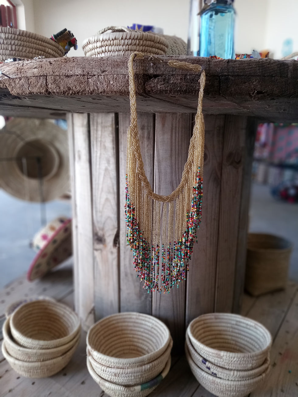 サムネイル： Necklace in Beadwork