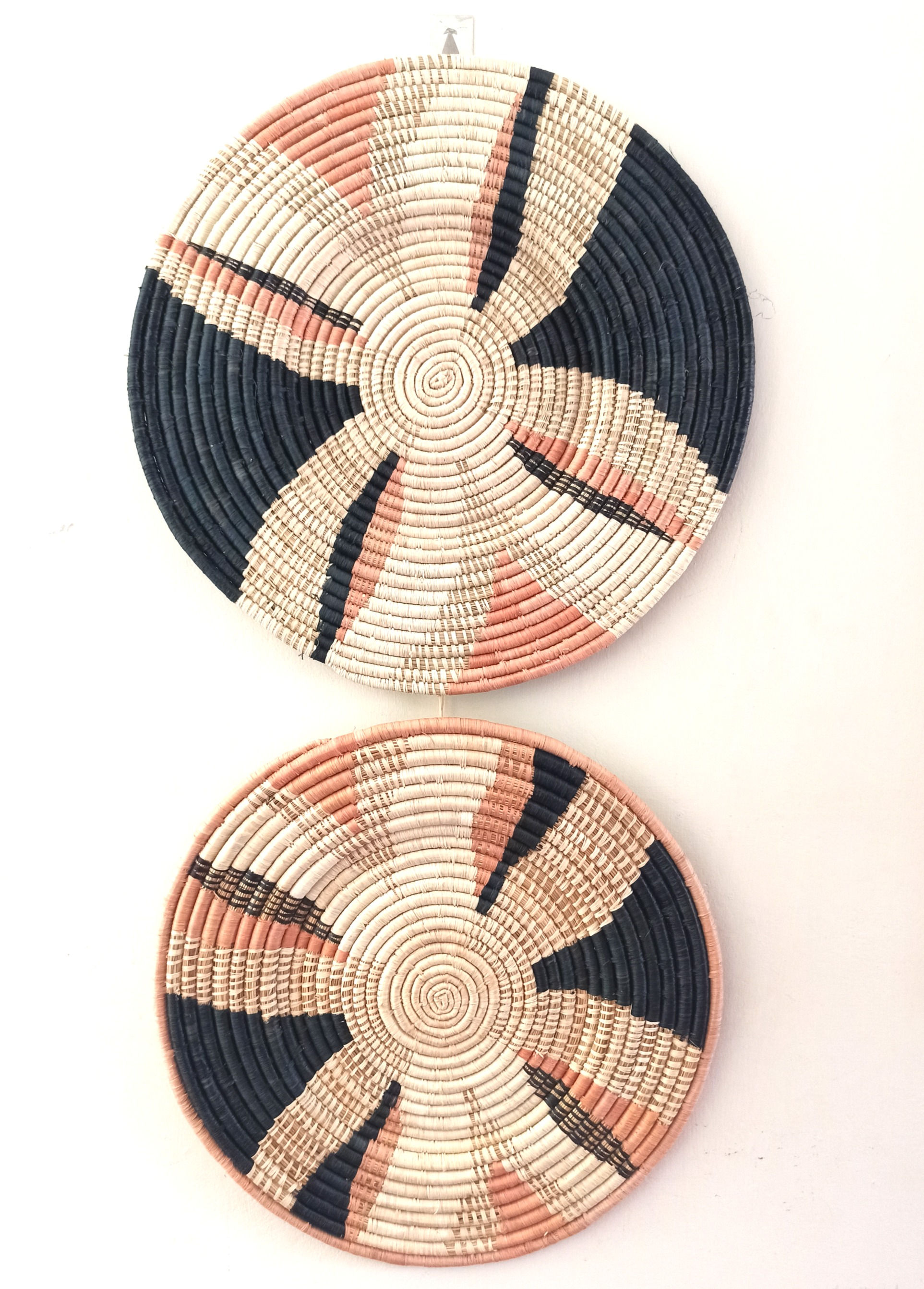 Natural Buganda Wall Baskets