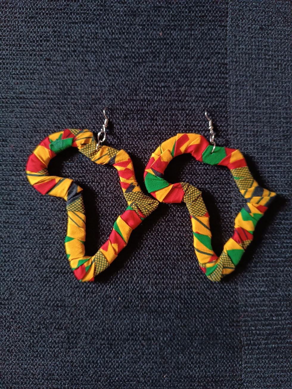 Miniatura: Map of Africa Earrings