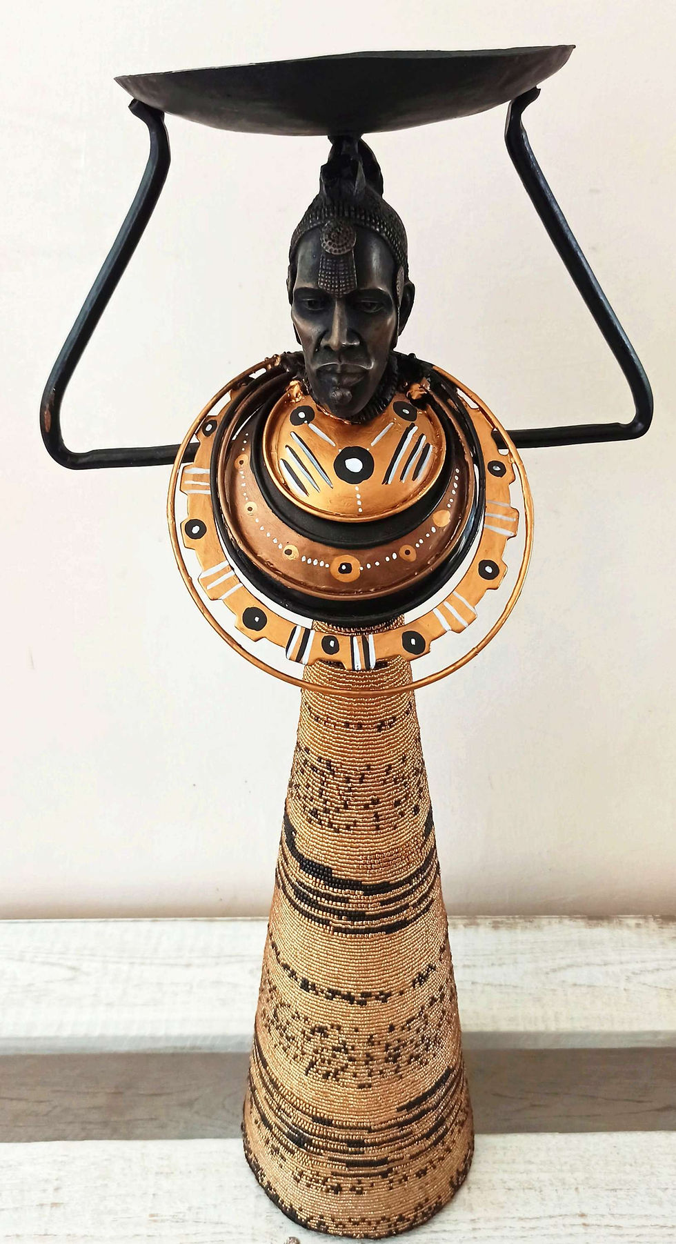 Miniatura: Maasai Metal Scupture | Candle Holders
