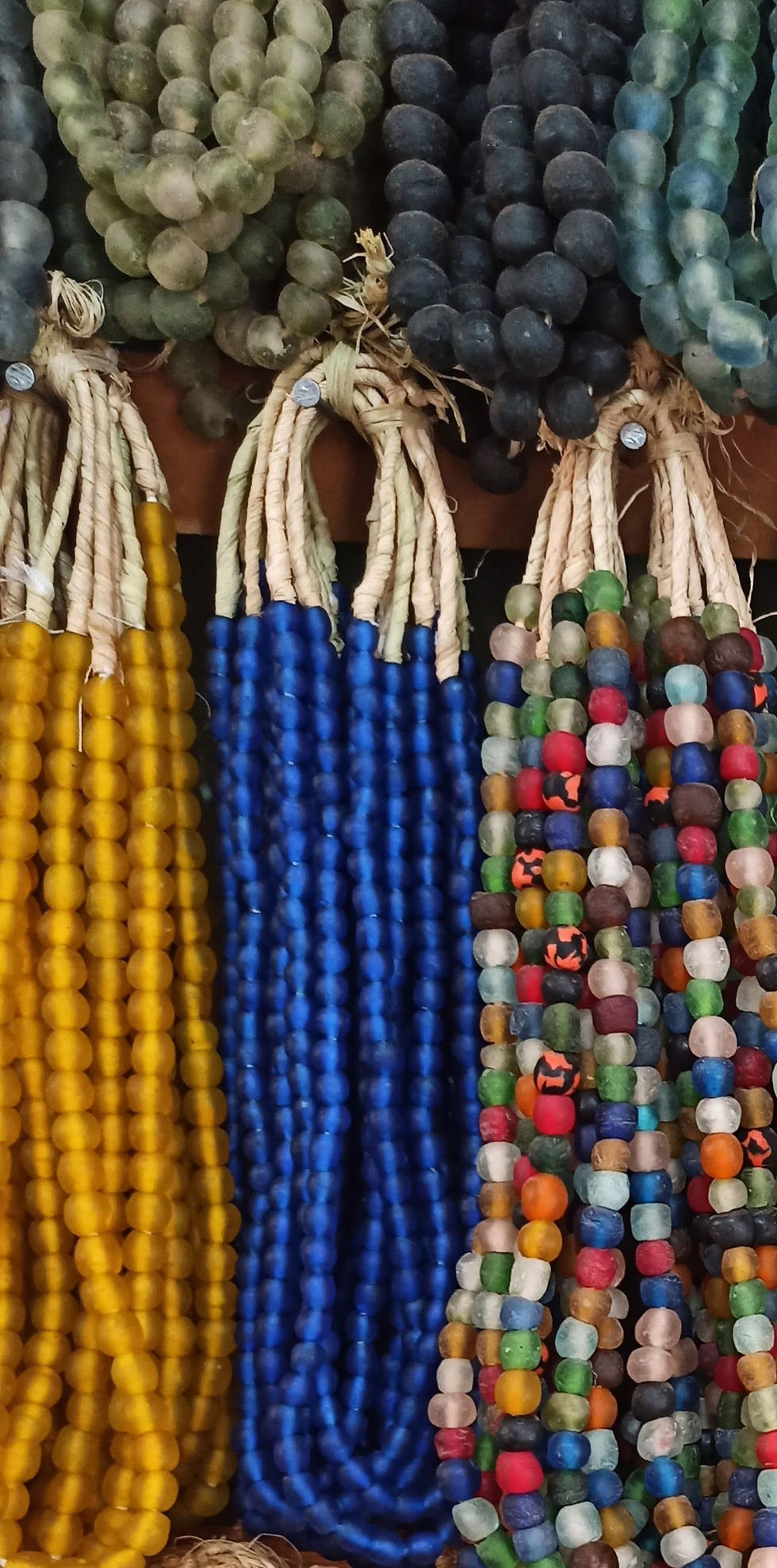 縮圖：Recycled Glass Beads, African Glass Beads
