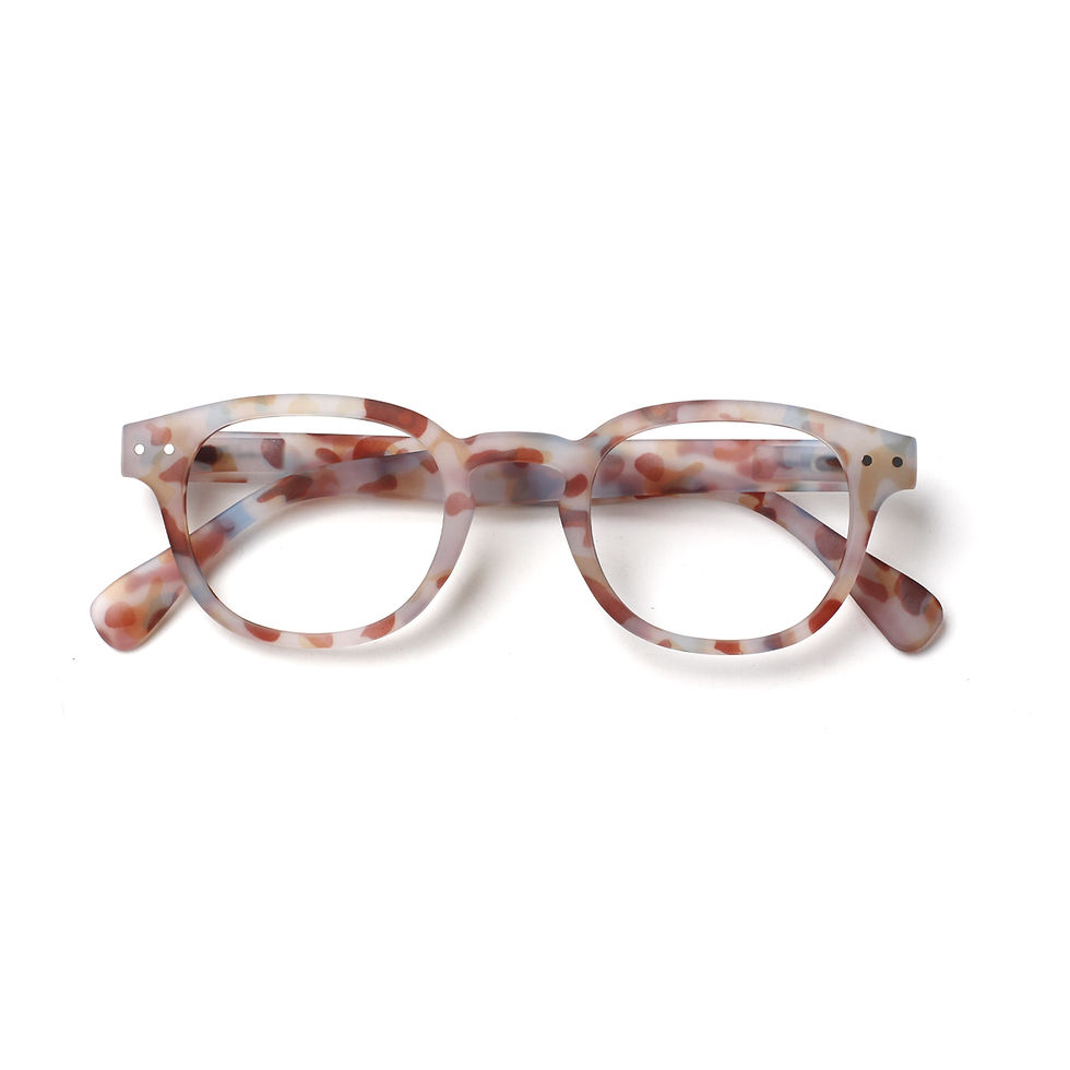 Thumbnail: Turzing Round Reading Glasses Ladies Reading Glasses Spring Hinge Reader Glasses