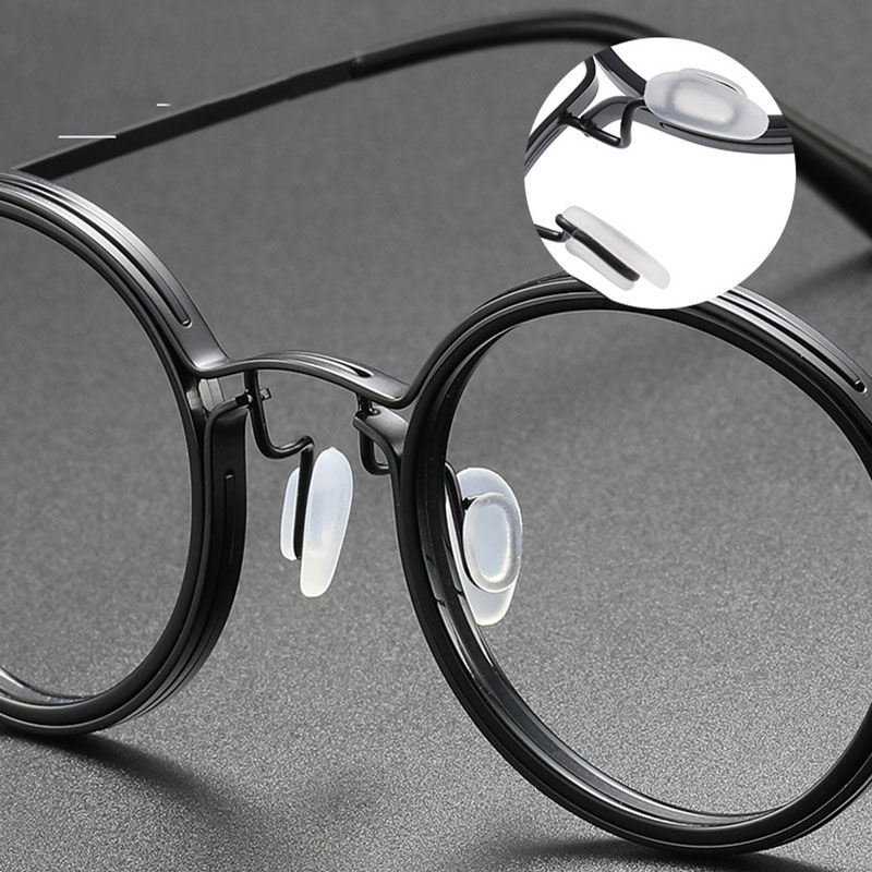 Thumbnail: Ahora Titanium Women&Men Computer Reading Glasses Frame Retro Anti Blue Light Ro