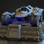 Batman Arkham Knight Batmobile Worner Bros Vol 04 Sculpted by Yacine BRINIS 044.jpg