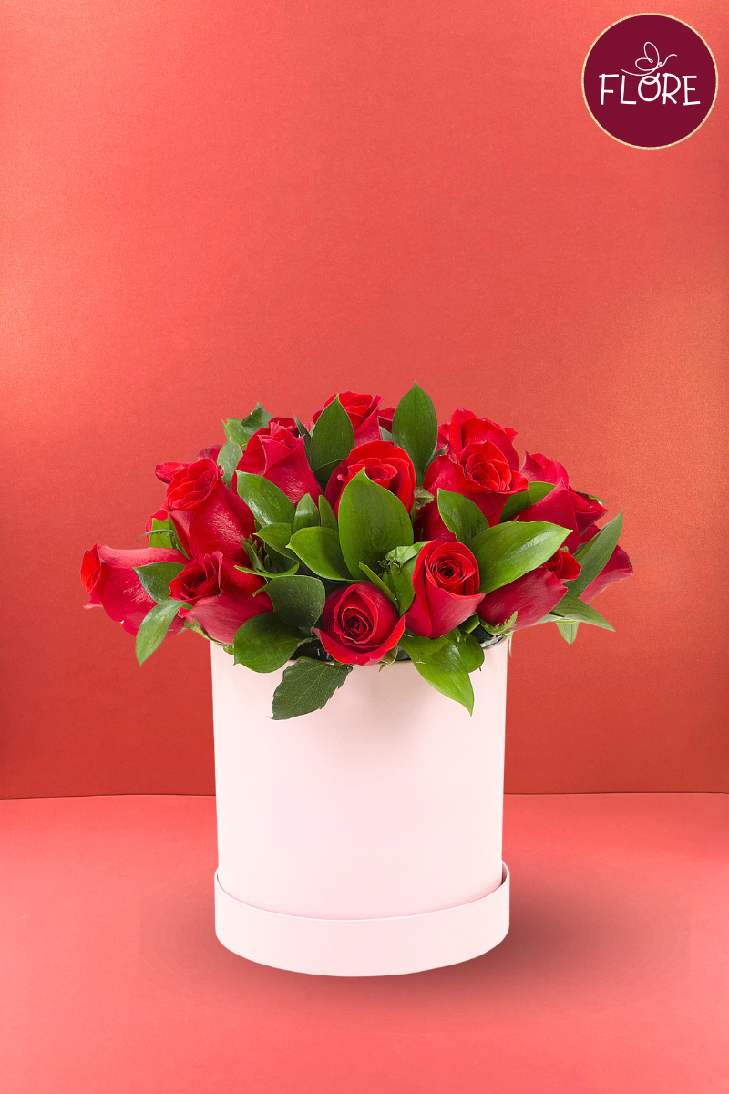 Rosas en caja baby