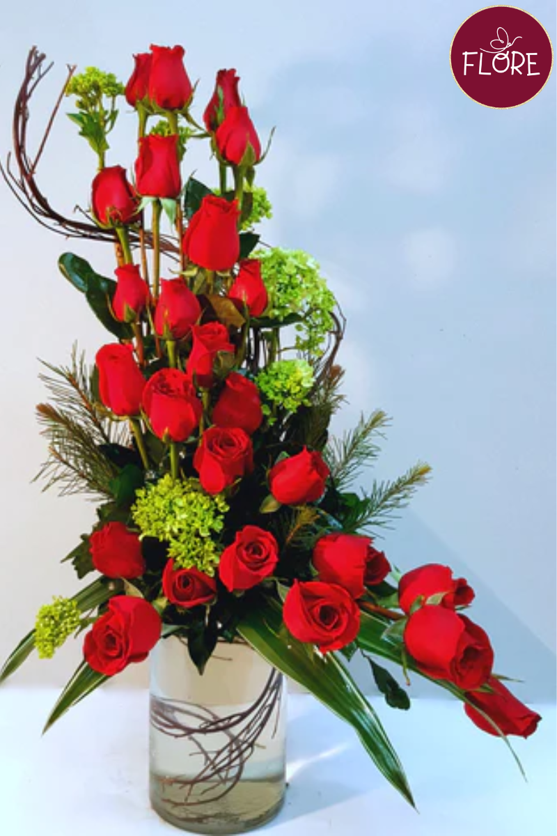 Arreglo floral velo