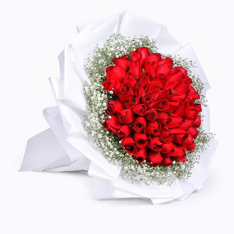 Ramo buchón 100 rosas rojas