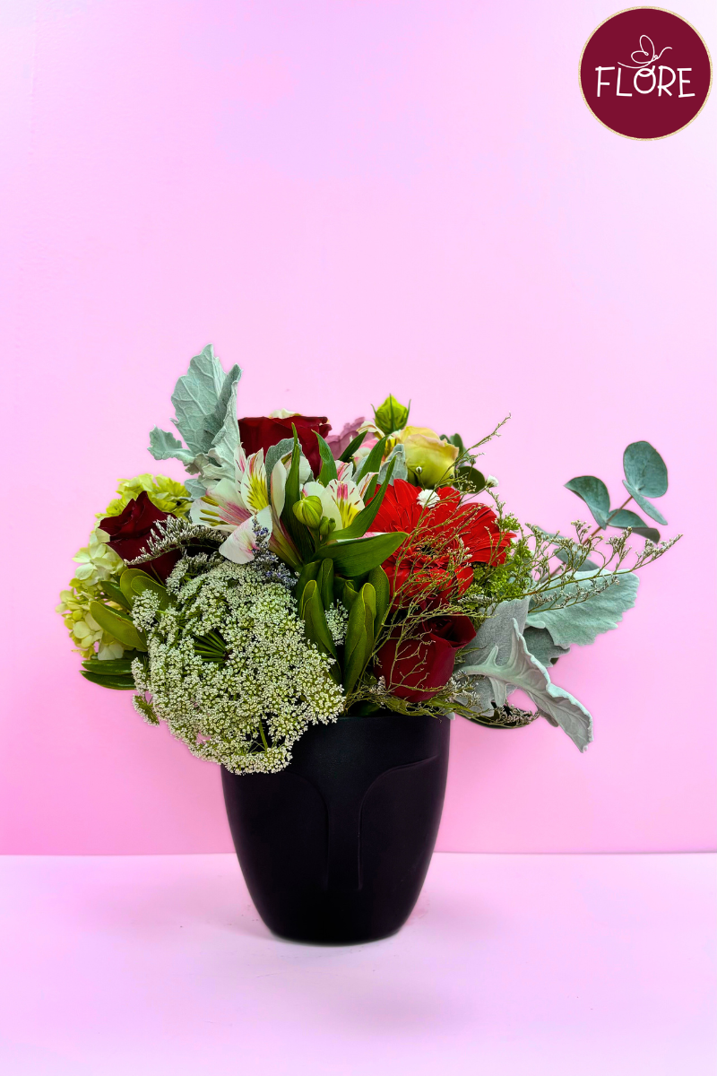 Flores en arreglo identidad