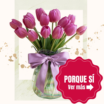 Tulipanes | Arreglos florales tulipan | Cumpleaños | Regalos | Recien nacido