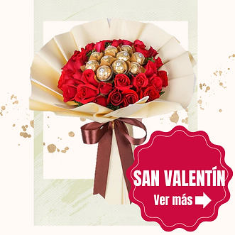 14 de Febrero | San Valentín | Amor Amistad Romance Rosas Ramo buchón